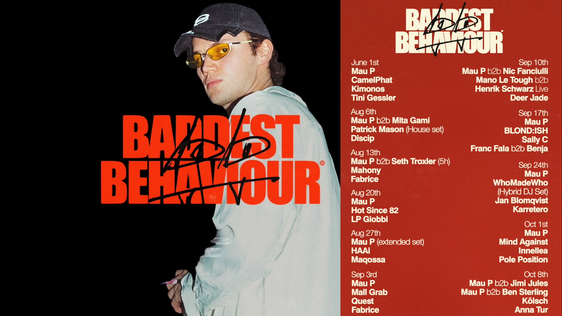 Don’t Miss the Final Nights of Mau P’s “The Baddest Behavior”