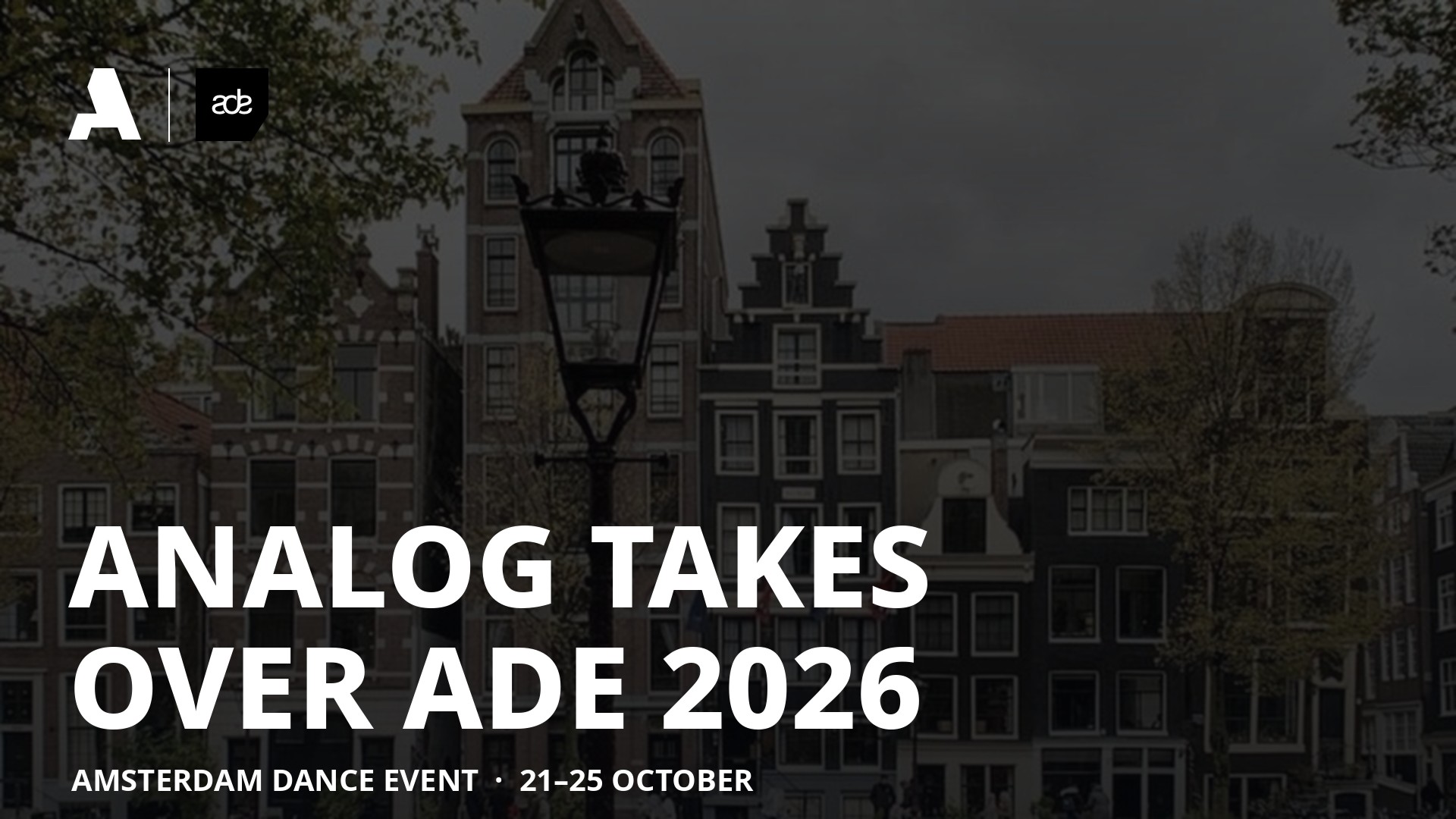 One Week, Every Dancefloor: Analog at ADE